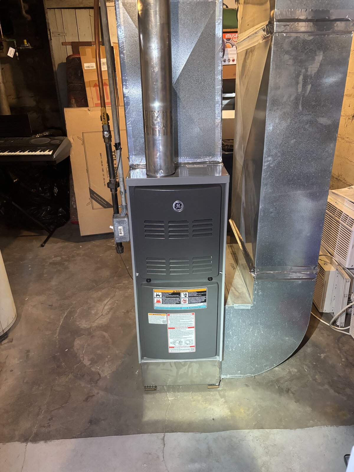 Furnace install, Eden Prairie