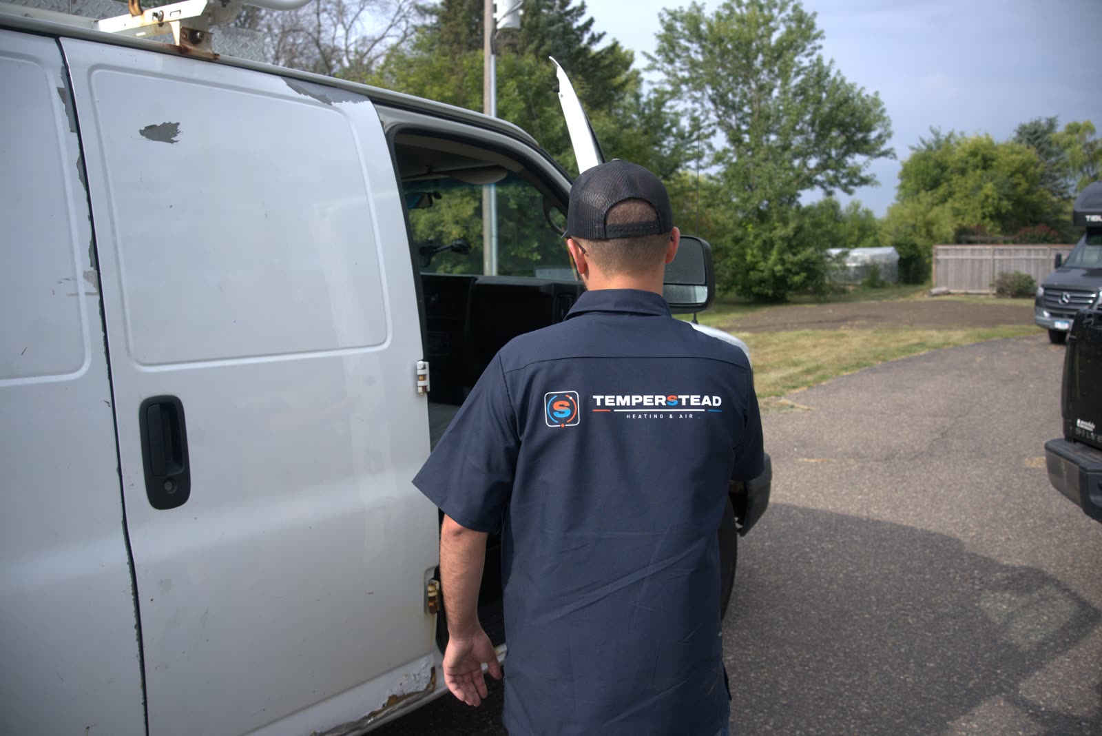 Temperstead service van on the road